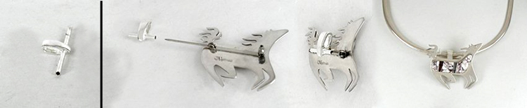 pin to pendant converter to wear a pin as a pendant
