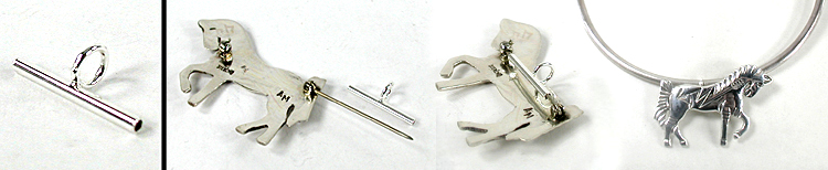 pin to pendant converter to wear a pin as a pendant