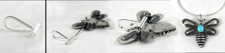 pin to pendant converter to wear a pin as a pendant