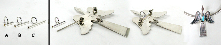 pin to pendant converter to wear a pin as a pendant