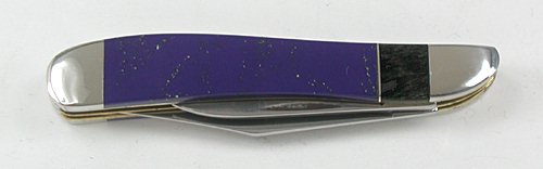 Navajo inlay 2-blade jack knife 