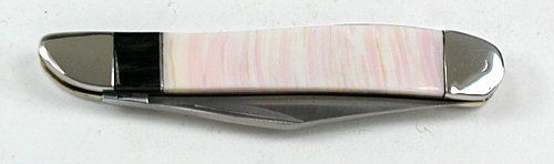 Navajo inlay 2-blade peanut knife 