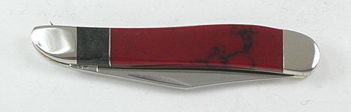 Navajo inlay 2-blade peanut knife 