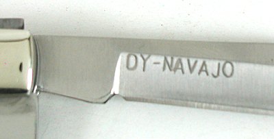 Navajo Inlay knife 