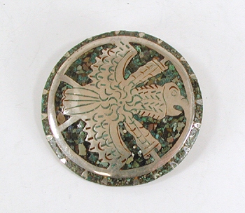 Two Mexican Pin Pendants