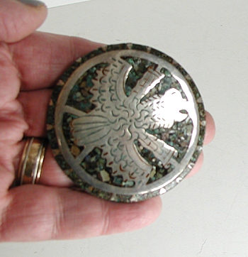 Two Mexican Pin Pendants