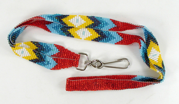 Authentic Native American Beaded Lanyard by Lakota Visions