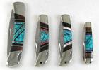 Native American Sterling Silver knives