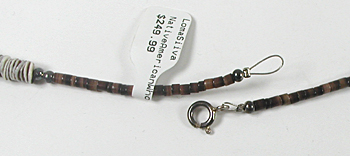 Authentic Native American Heishi 20 1/2 inch Heishi Necklace by Navajo artisan Cynetta Smith