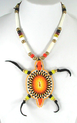 Authentic Native American Lakota hand-beaded necklaces