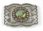 Navajo Sterling Silver Vintage Belt Buckle