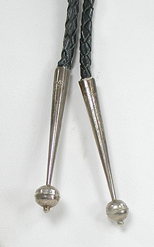 Authentic Native American Morning Star Bolo tie by Zuni artisan Wayne Cheama