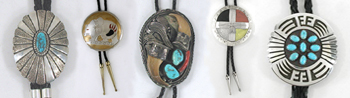 Navajo Horsehead Inlay Bolo Tie