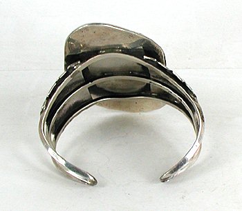 Authentic Native American Navajo vintage Sterling Silver Turquoise bracelet