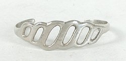 Vintage NOS Sterling Silver baby youth bracelet