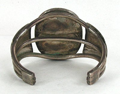 Vintage Sterling Silver and Turquoise  Bracelet size 6 1/4