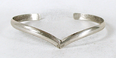 sterling silver sweater bracelet size 7  1/2