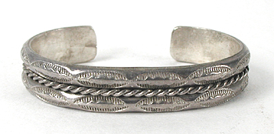 Sterling Silver Bracelet 6 1/4 inch excellent condition