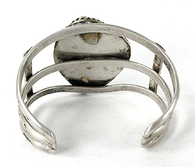 Vintage Sterling Silver and Turquoise Bracelet 6 1/4 inch