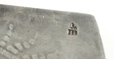 Authentic Native American sterling silver overlay horse head Belt buckle by Hopi artisan Bernard Dawahoya