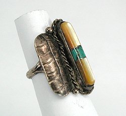  Sterling Silver corn Ring