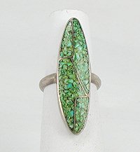 Sterling Silver  turquoise ring
