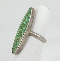 Sterling Silver  turquoise ring