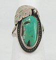 Sterling Silver Navajo turquoise Ring
