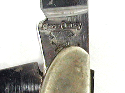 sterling silver and Inlay Frost Pocket Knife
