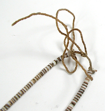 vintage turquoise slab and heishi necklace 27 inches long 