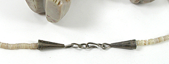 dolomite animal fetish necklace 31 inches long