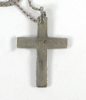 sterling silver Cross Pendant with chain