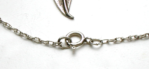 turquoise sterling silver pendant with 24 inch rope chain