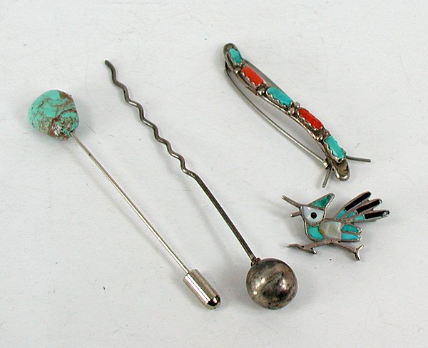 Vintage Native American Pins