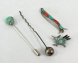 Authentic Native American  pins