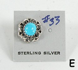 Vintage NOS sterlling silver Tie Tack Hat Pin