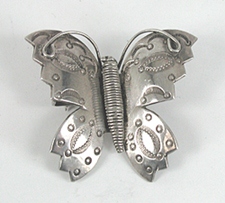 Vintage sterlling silver Butterfly Pin