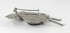 Sterling Silver Kokopelli pin