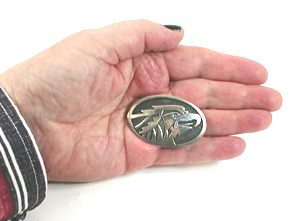 Sterling Silver Eagle pin