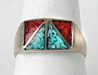 Sterling Silver Turquoise   ring
