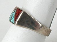 Sterling Silver Turquoise   ring