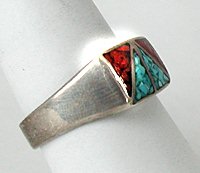 Sterling Silver Turquoise   ring