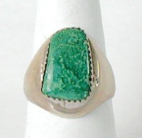 Authentic Vintage Sterling Silver Turquoise  ring