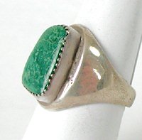 Authentic Vintage Sterling Silver Turquoise  ring