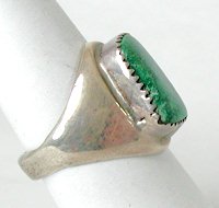 Authentic Vintage Sterling Silver Turquoise  ring