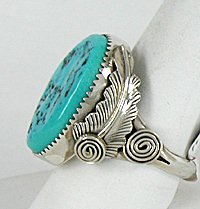 Vintage Navajo Turquoise Sterling Silver ring