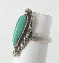 Sterling Silver  Turquoise Ring