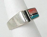  Sterling Silver Turquoise  Ring