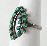 Sterling Silver Turquoise  Ring