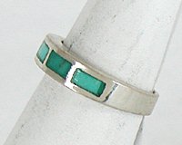 Authentic Sterling Silver and Turquoise ring